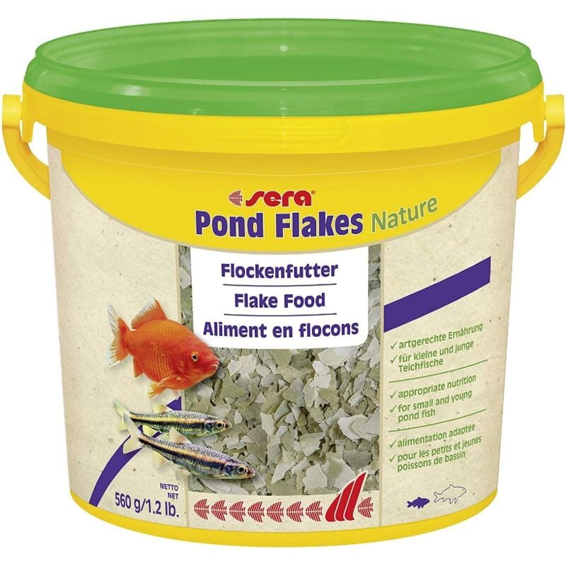 foto del prodotto pond flakes 3.8 lt sera