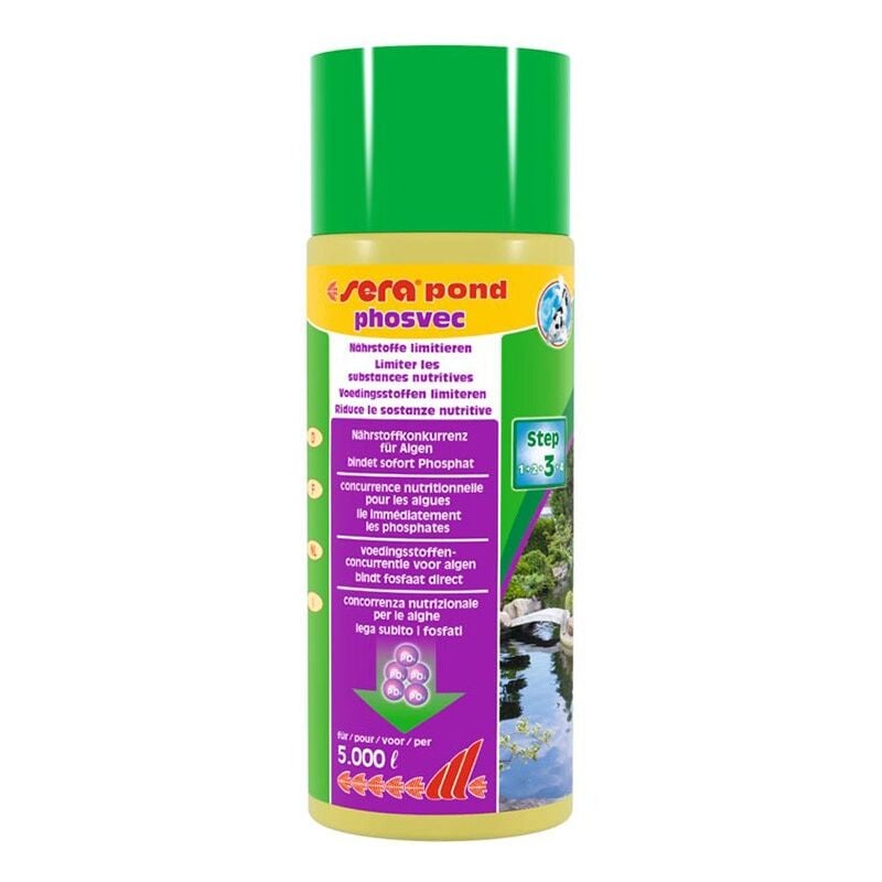 immagine 0 del prodotto pond phosvec 500ml abbassa il livello di fosfati nei laghetti sera