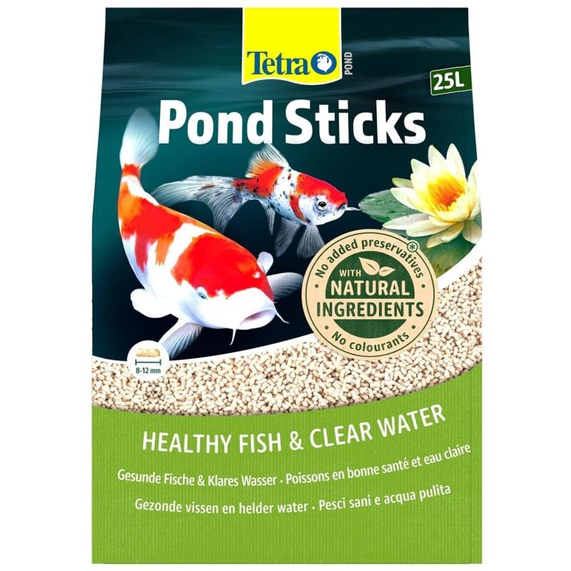 foto del prodotto pond stick mangime base per pesci da laghetto formato 25 l tetra