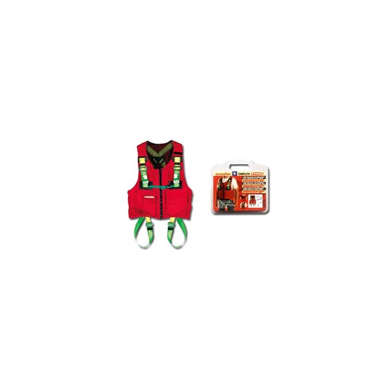 foto del prodotto ponsa ecosafex 9 vestito solo imbracatura gilet