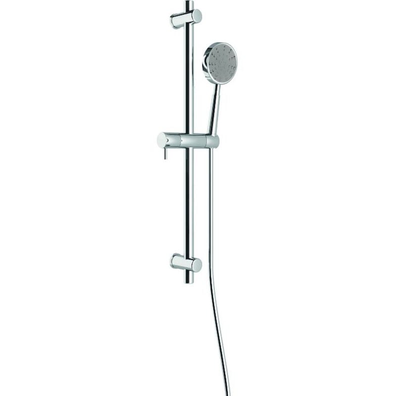 foto del prodotto ponsi asta saliscendi con doccetta 3getti d 95mm codice prod bnastcas03