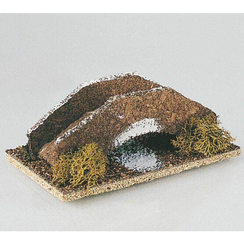 foto del prodotto ponte con laghetto 16 cm per presepe