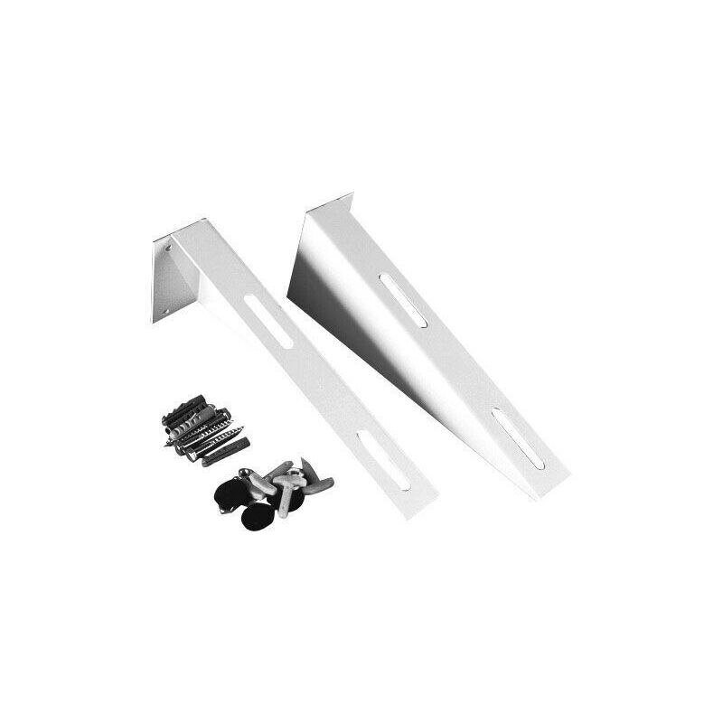 foto del prodotto ponte giulio - coppia di staffe per fissaggio lavabo in acciaio b41dcs45