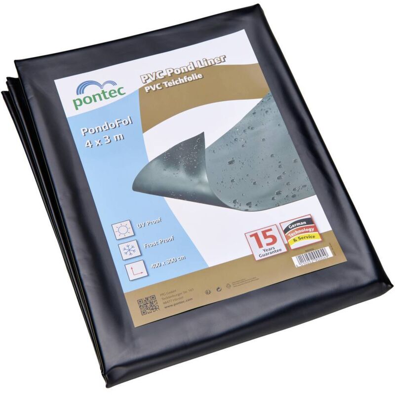 foto del prodotto pontec 90004 rivestimento per laghetti in pvc l x l 4 m x 3 m 1 pz.