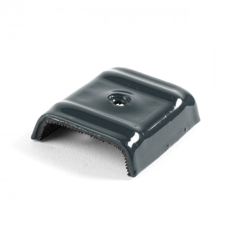 foto del prodotto ponticello a trappola in acciaio tipo e3 - grigio basalto ral7012 - confezione da 100 - cav-te3-7012 - scell-it