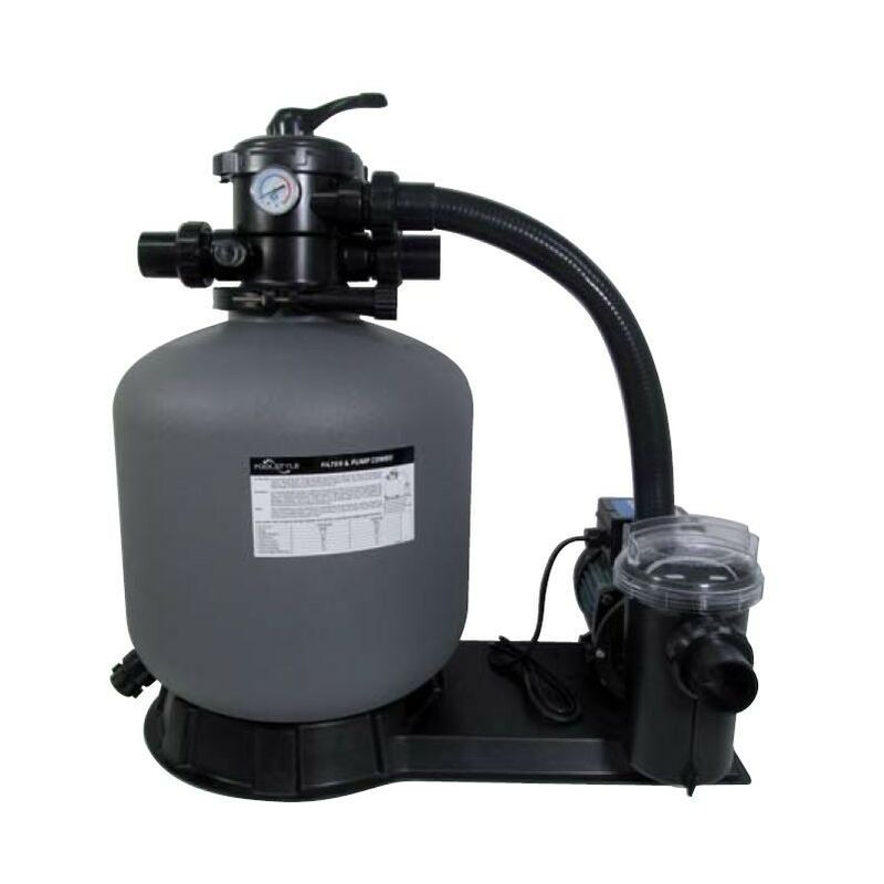 foto del prodotto poolstyle gruppo filtrante monoblocco a sabbia 0,33 cv per piscina interrate fuoriterra 6 m3 h max 36.000 lt