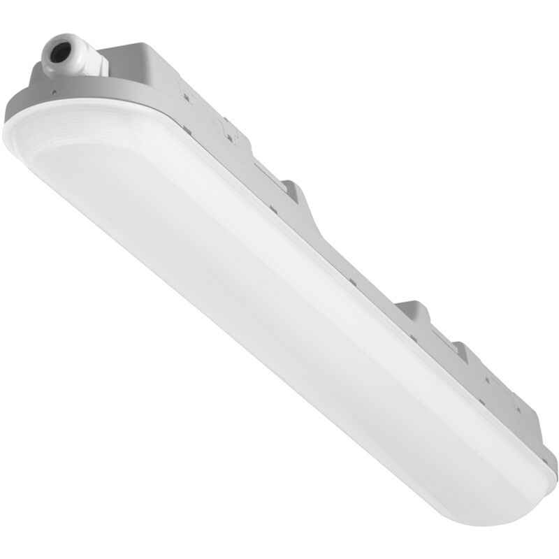 foto del prodotto pop schermo stagno led 16.1w da 56cm. impermeabile, resistente alla polvere e all umidit ip65. ideale per garage officine