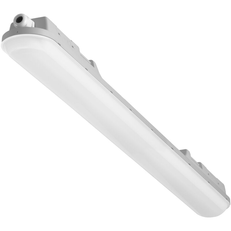 foto del prodotto pop schermo stagno led 33.2w di 116cm. resistente all acqua, alla polvere e all umidit ip65. ideale per garage officine