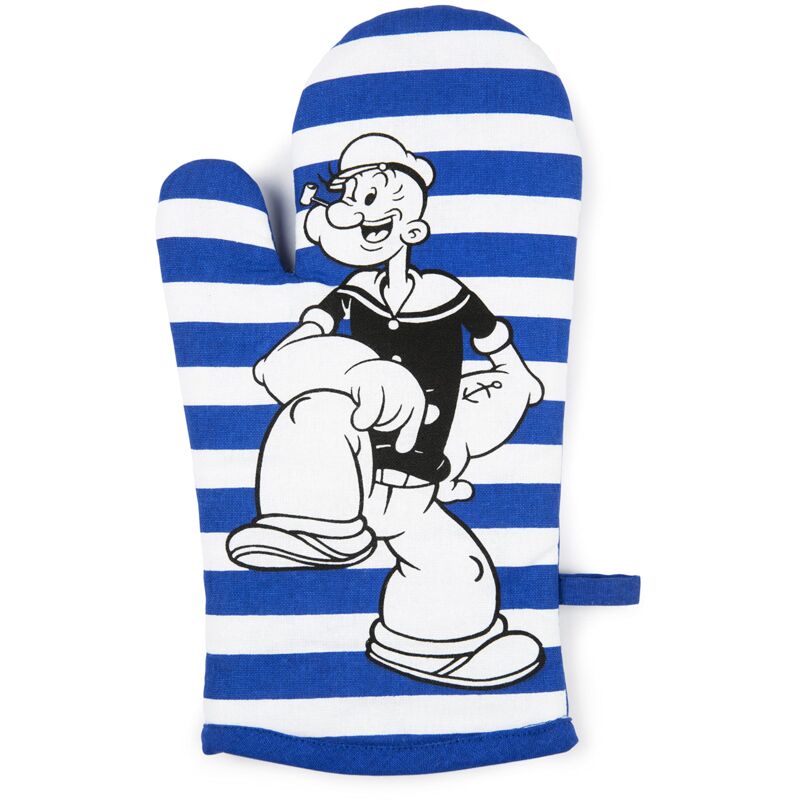 foto del prodotto popeye guanto da forno, taglia unica, fodera 100 cotone, imbottitura in poliestere excelsa
