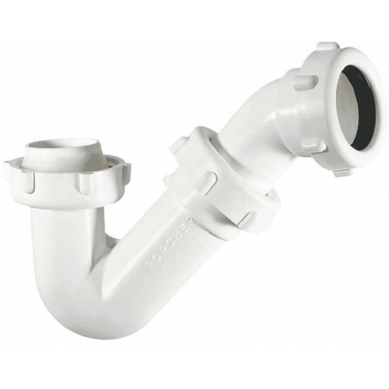 foto del prodotto porcher sifone per bidet in pvc con tubo a s