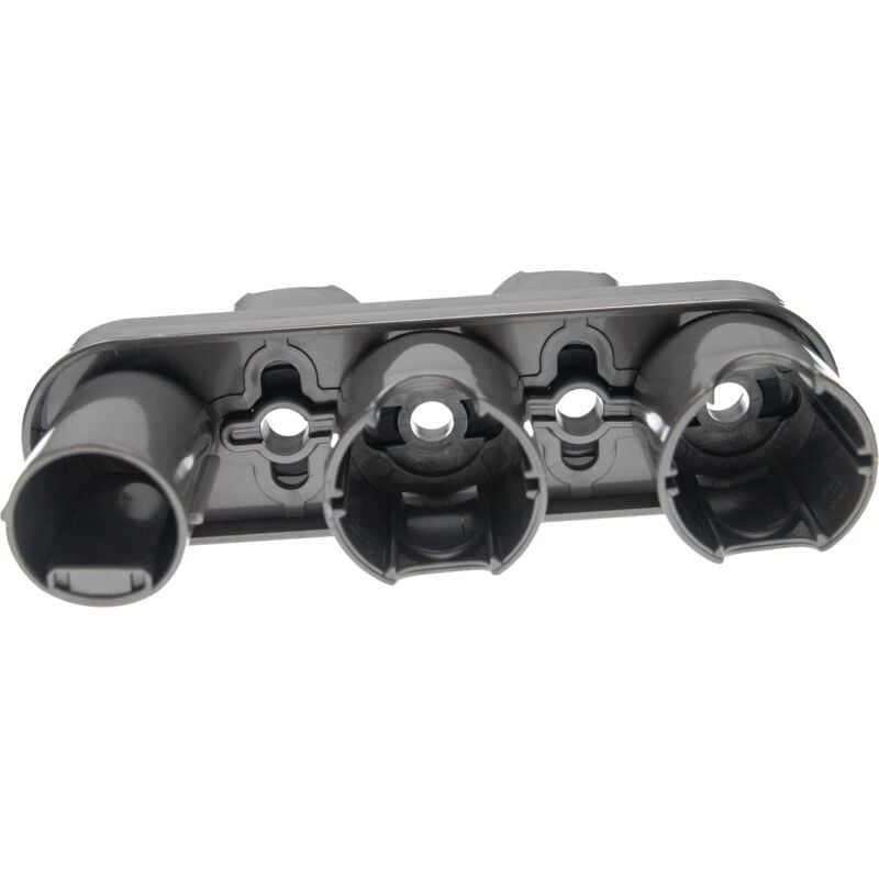 foto del prodotto porta accessori compatibile con dyson v8 advanced accessori da aspirapolvere supporto, grigio rosso, 17,3 x 4,8 x 10 cm vhbw