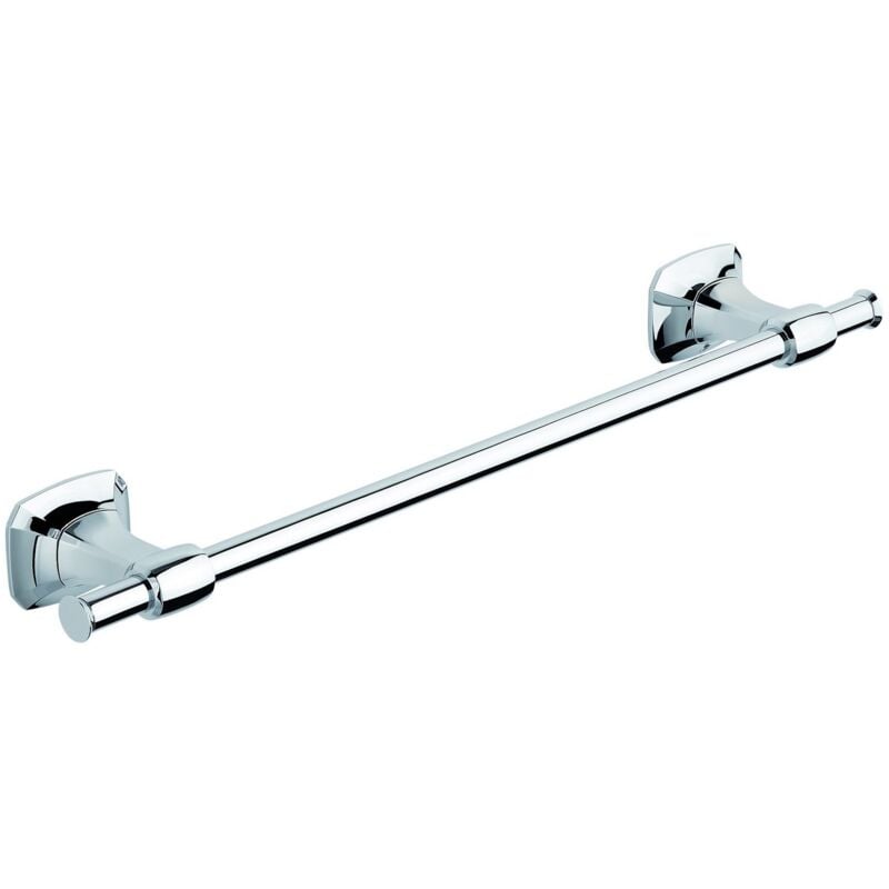foto del prodotto porta asciugamani 30cm da parete cromo in ottone cromato mod. aida metaform