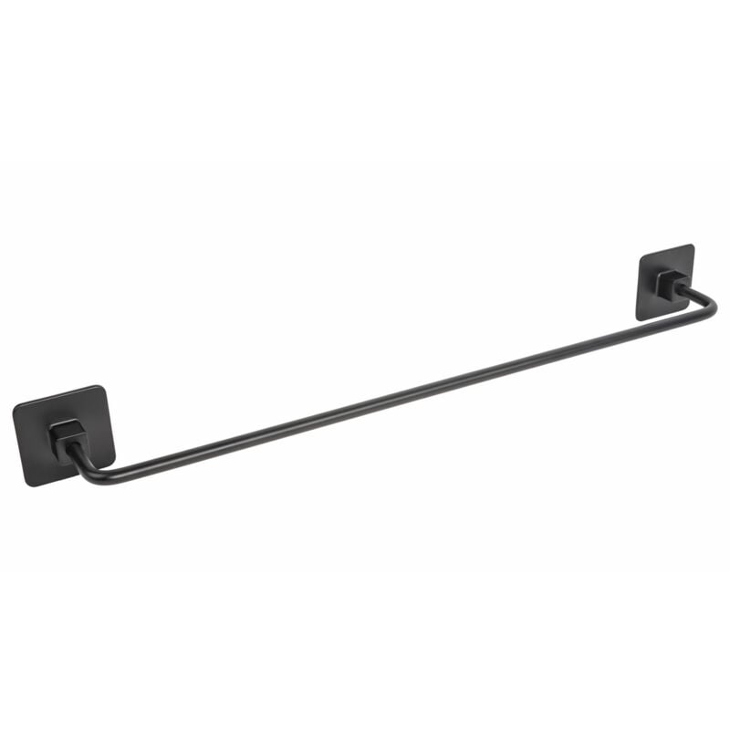 foto del prodotto porta asciugamani 45 a muro in acciaio nero mod. cold wind black