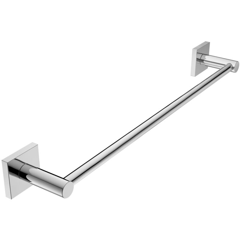 foto del prodotto porta asciugamani 45cm da parete cromo in ottone cromato mod. suite metaform