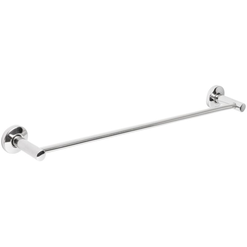 foto del prodotto porta asciugamani 56cm da parete lucida in acciaio mod. t line metaform