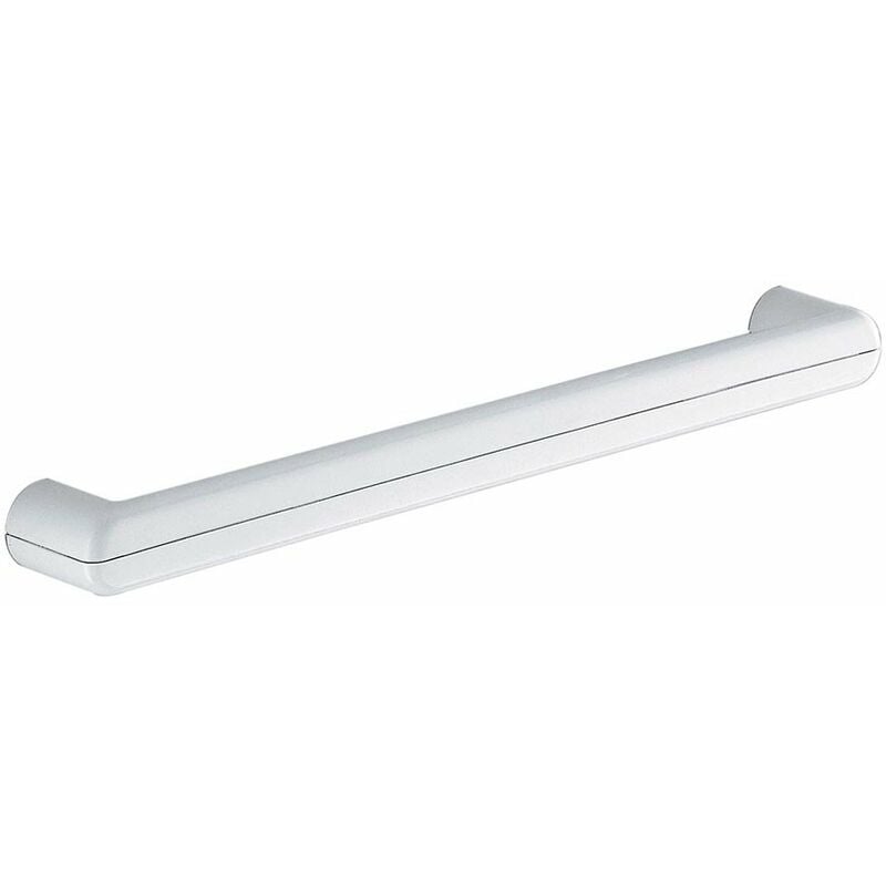 foto del prodotto porta asciugamani a parete per bagno 60 cm bianco 292160 02