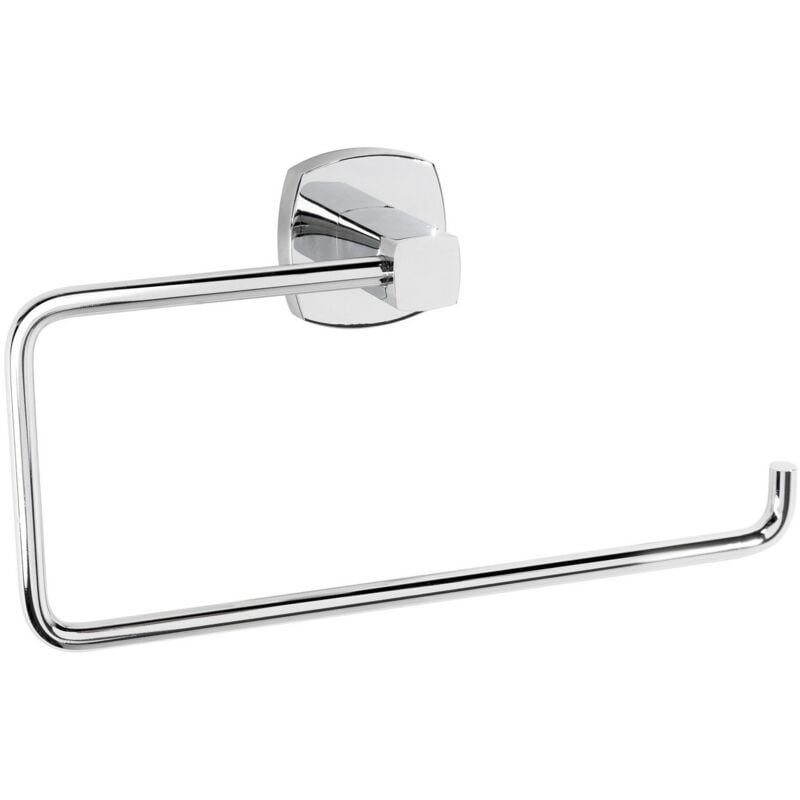foto del prodotto porta asciugamani ad anello da parete cromo in acciaio cromato mod. starter metaform