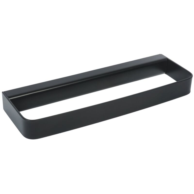 foto del prodotto porta asciugamani ad anello in acciaio nero opaco mod. 25 black