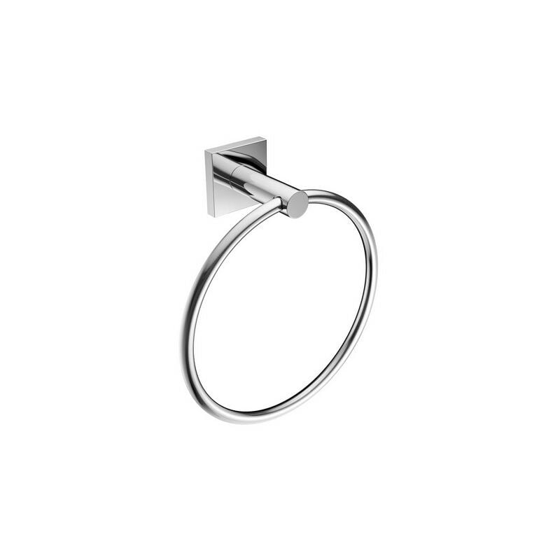 foto del prodotto porta asciugamani ad anello mod. hotel maison cromo cm 19 x h.21 x 7,4 metaf
