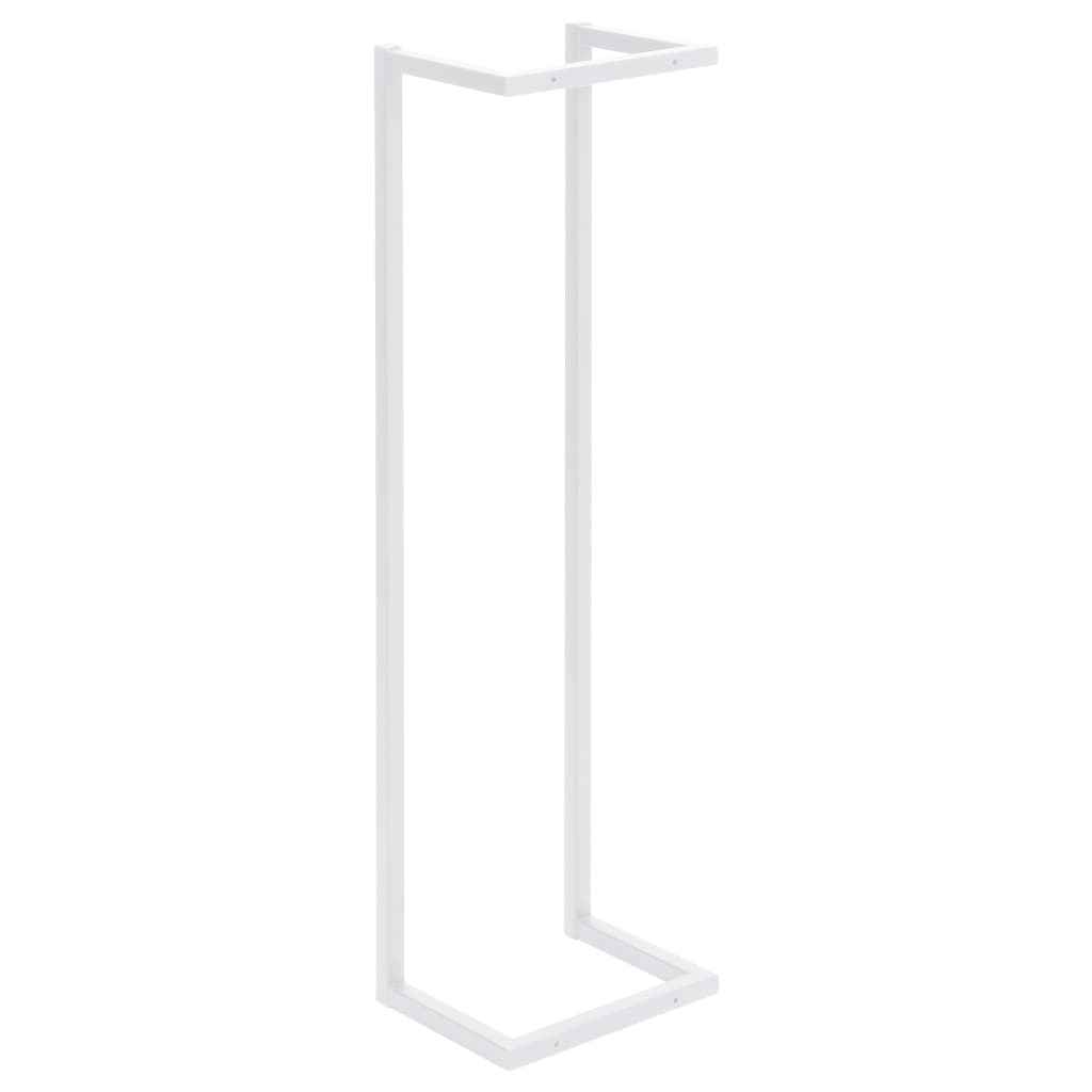 foto del prodotto porta asciugamani bagno universale 95 cm acciaio bianco 02 0001639
