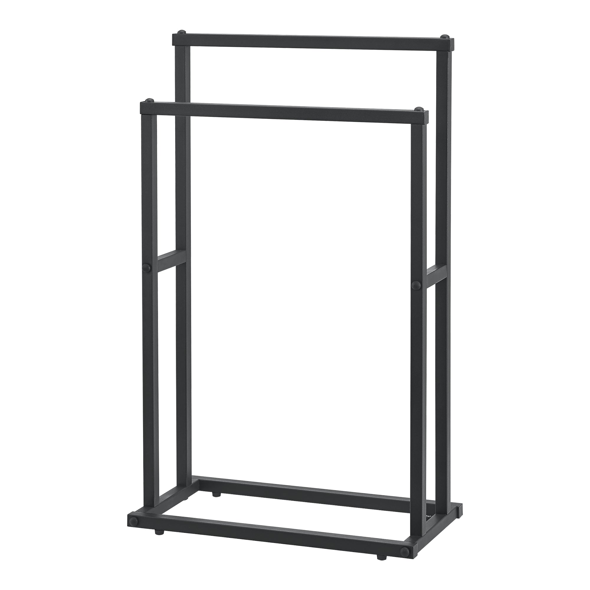 foto del prodotto porta asciugamani con 2 barre in acciaio 78 x 48 x 24 cm 03 0008191