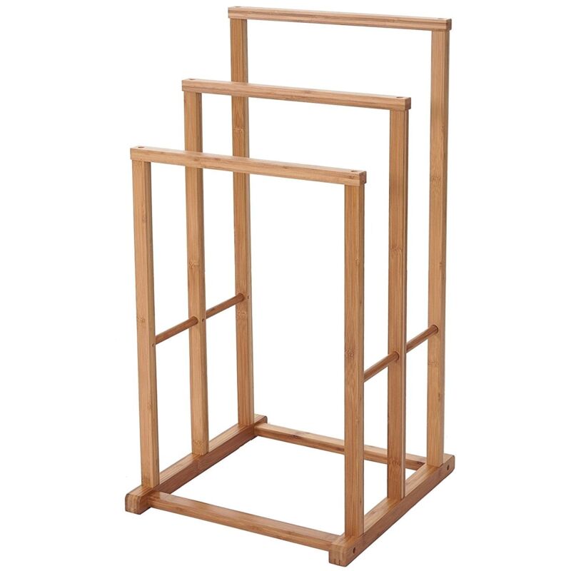 foto del prodotto porta asciugamani da bagno in bamb 82x42x42 cm sdb04026