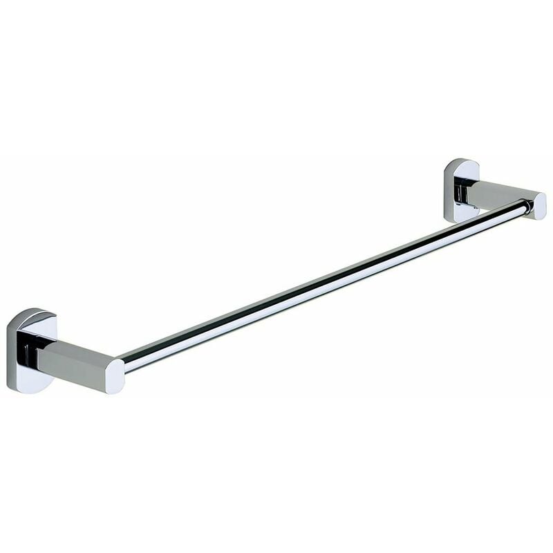 foto del prodotto porta asciugamani da parete per bagno 45 cm acciaio e cromall ep2145 13 edera