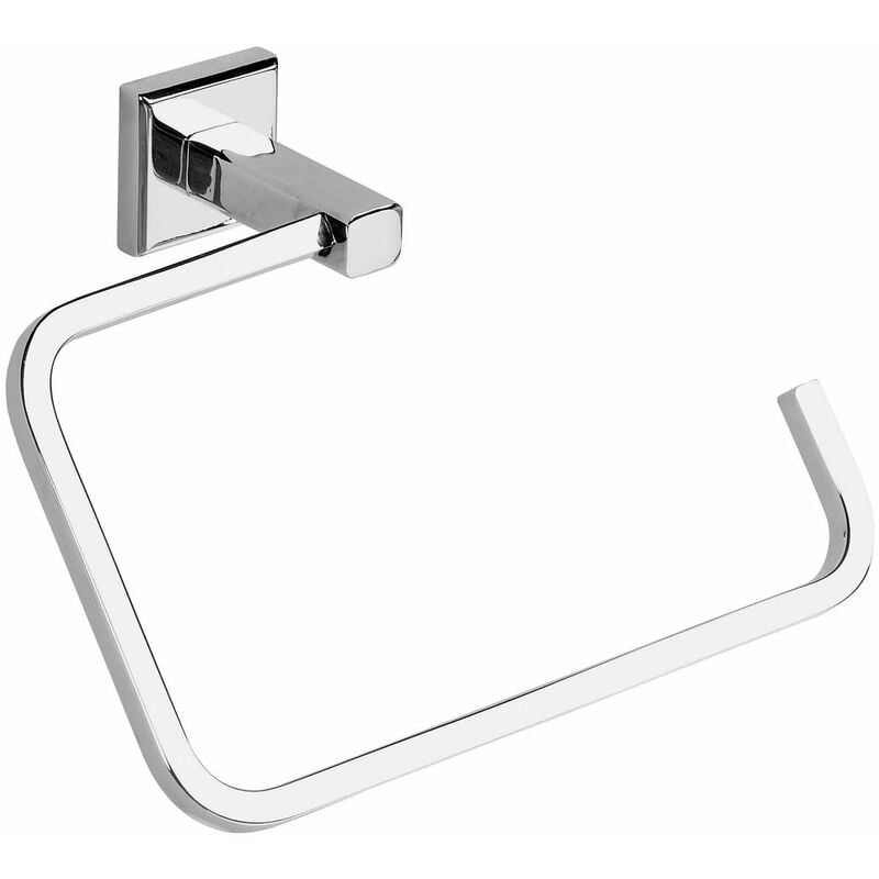 foto del prodotto porta asciugamani da parete per bagno ad anello in acciaio inox cromato 6970 131 colorado