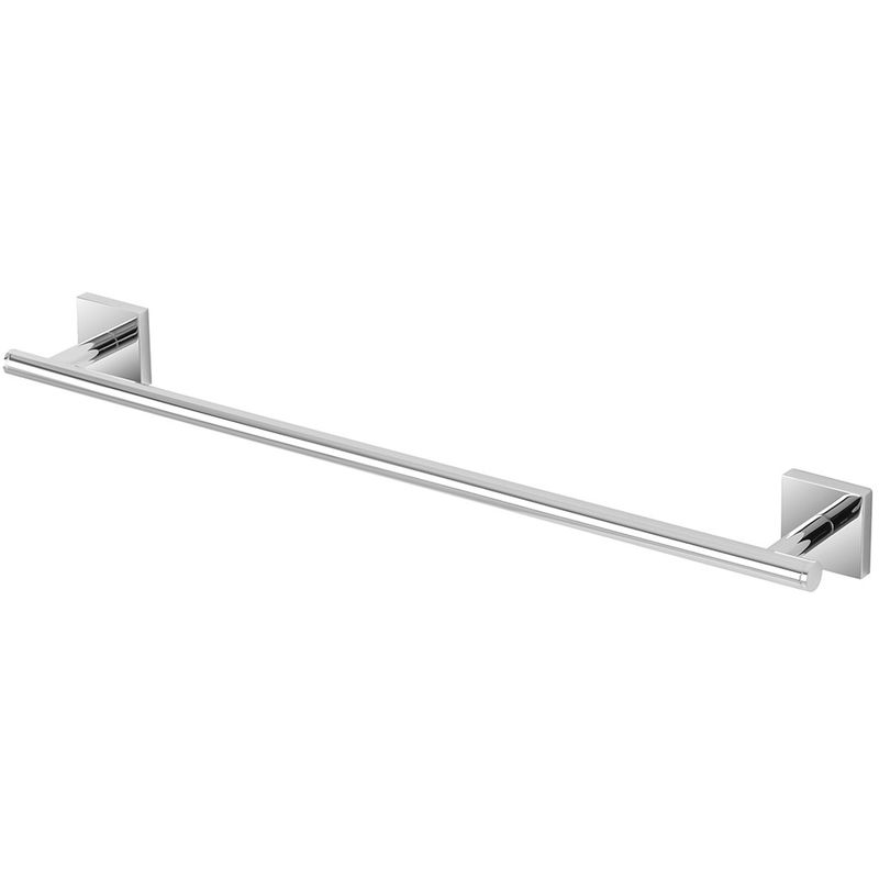 foto del prodotto porta asciugamani dritto da muro 55 cm in acciaio cromo serie easy