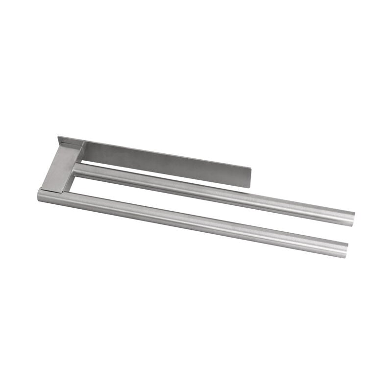 foto del prodotto porta asciugamani verticale in acciaio inox, bagno, semplice, da parete, portaoggetti, senza forature