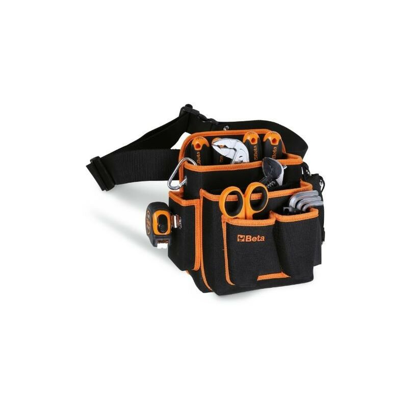 foto del prodotto porta attrezzi con assortimento di 17 utensili per interventi universali beta 2005pa u