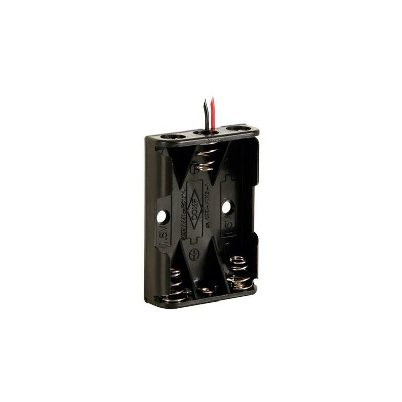 foto del prodotto porta batterie per 3 x aaa cell