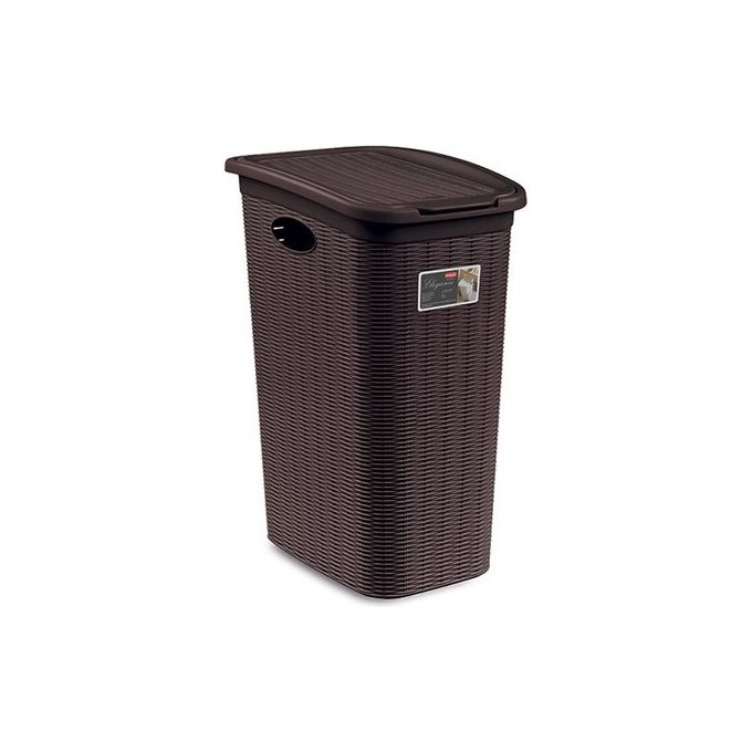 foto del prodotto porta biancheria lt 36 elegance moka