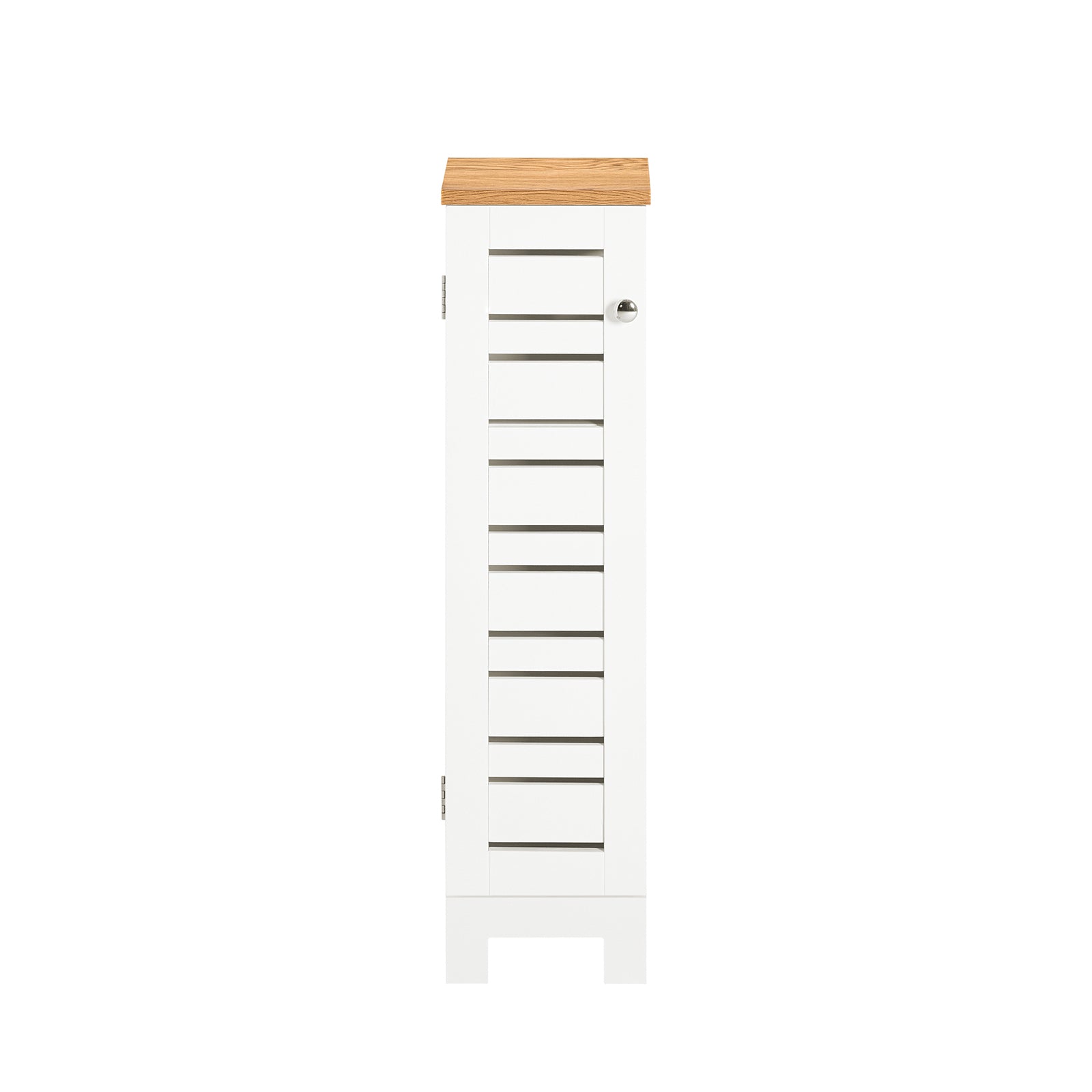 foto del prodotto porta carta igienica colonnina da bagno mobiletto mobile bagno bianco naturale 20x18x75cm bzr85 w