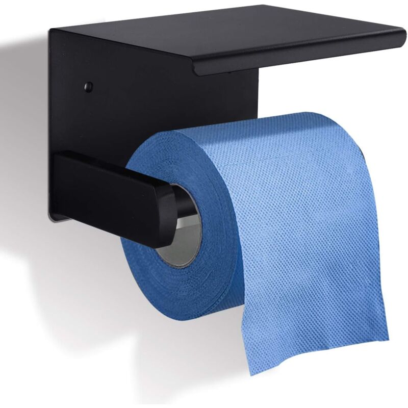 foto del prodotto porta carta igienica con ripiano idea regalo per la festa della mamma porta rotolo carta igienica a parete con set carta igienica nessuna