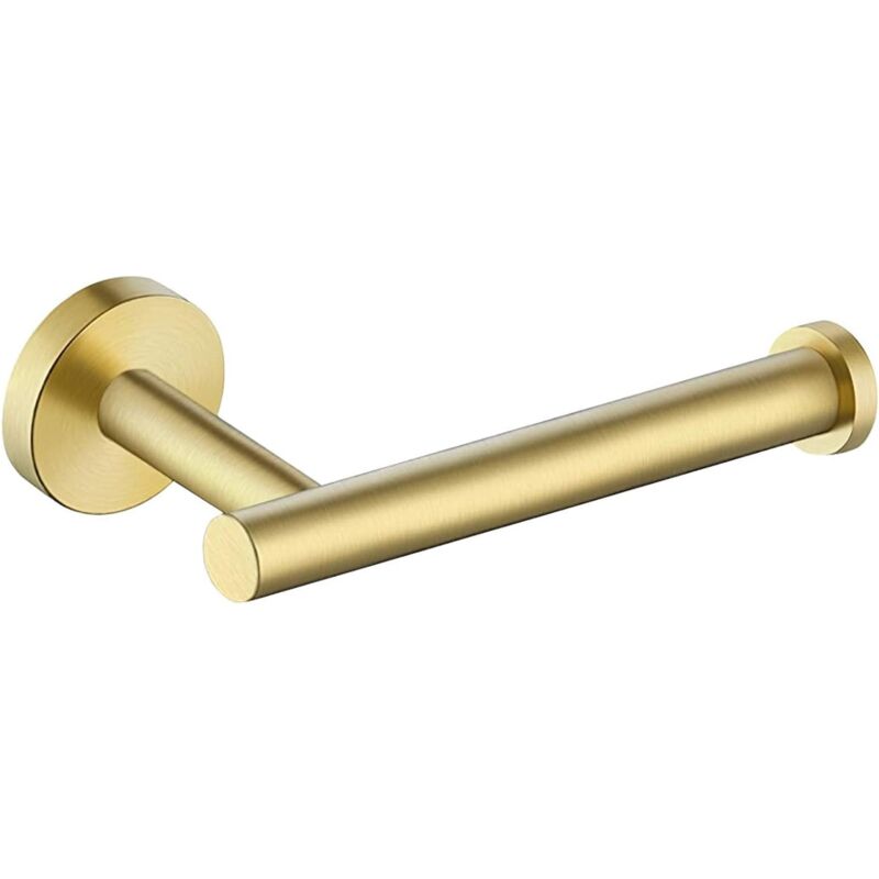 foto del prodotto porta carta igienica da bagno, porta rotolo di carta igienica a parete, accessori da bagno in acciaio inossidabile spazzolato 304, per bagno,