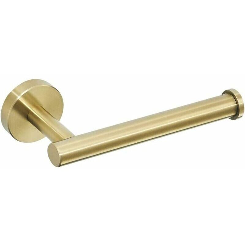 foto del prodotto porta carta igienica in acciaio inox 304, montaggio a parete, porta carta igienica per bagno, oro spazzolato, accessori per wc, guazhuni