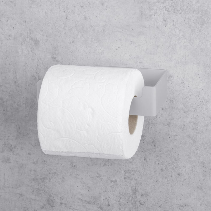foto del prodotto porta carta igienica, in acciaio inox, grigio, sinistra, zenda daske