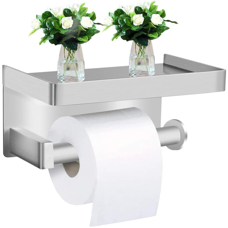 foto del prodotto porta carta igienica, premio sus304 porta carta igienica materiale acciaio inossidabile per bagno cucina toilette argento
