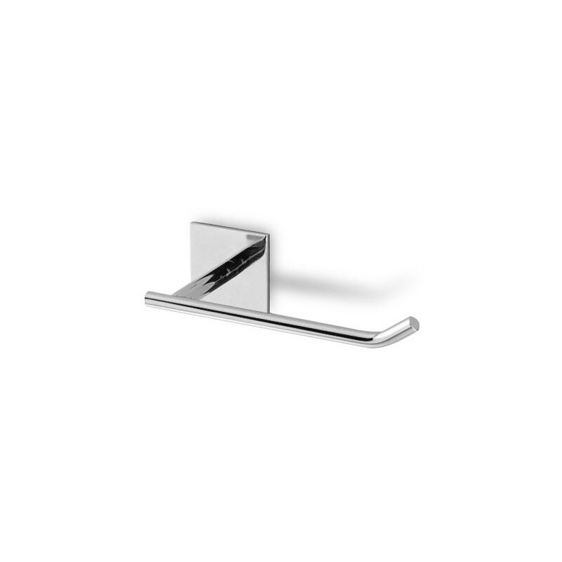 foto del prodotto porta carta porta rotolo da bagno da incollo linea desire in ottone cromato accessori bagno