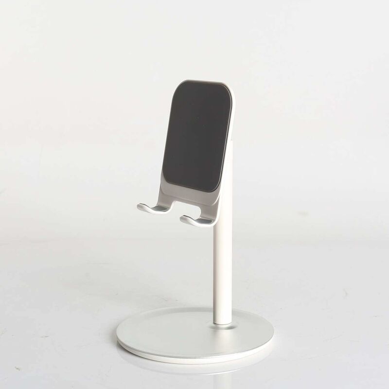 foto del prodotto porta cellulare da tavolo regolabile porta cellulare angolo regolabile in altezza alluminio angolo regolabile in altezza porta tablet in alluminio