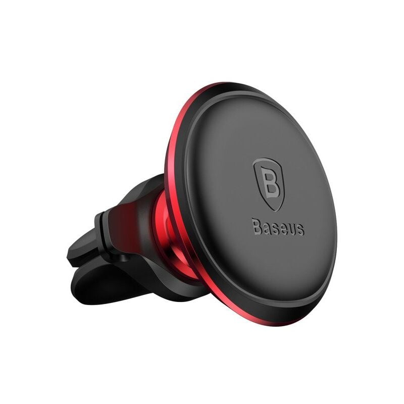 foto del prodotto porta cellulare magnetico da auto per bocchetta di aerazione, rosso