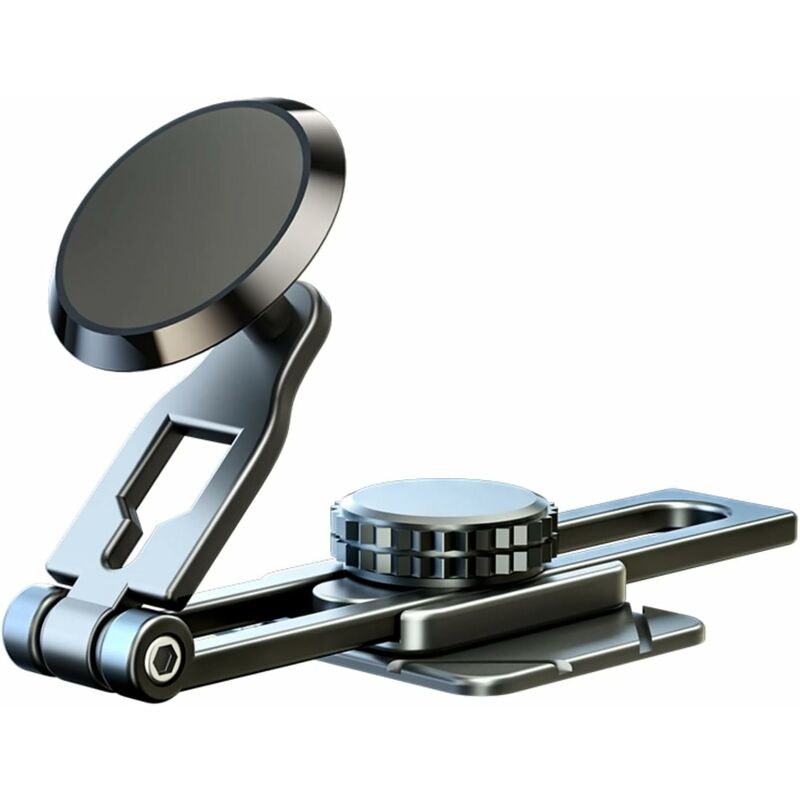 foto del prodotto porta cellulare magnetico per auto schermi di espansione pieghevoli universali porta cellulare magnetico per auto a 360 con base rotante magnete per