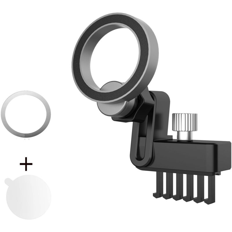 foto del prodotto porta cellulare magnetico per auto tesla magsafe, presa d aria modello 3 y, porta cellulare magnetico potente speciale rapanda