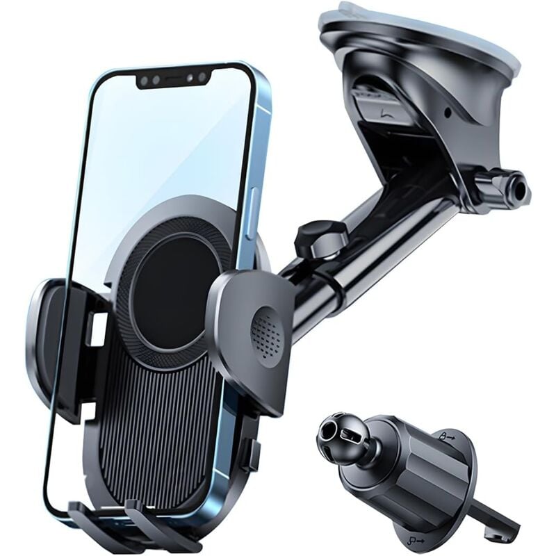 foto del prodotto porta cellulare per auto, porta cellulare per auto da cruscotto rotazione a 360 , porta cellulare universale per smartphone, porta cellulare per auto
