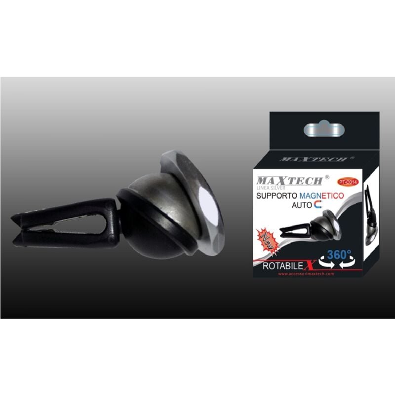 foto del prodotto porta cellulare universale smartphone da auto supporto magnetico pt c014 maxtech