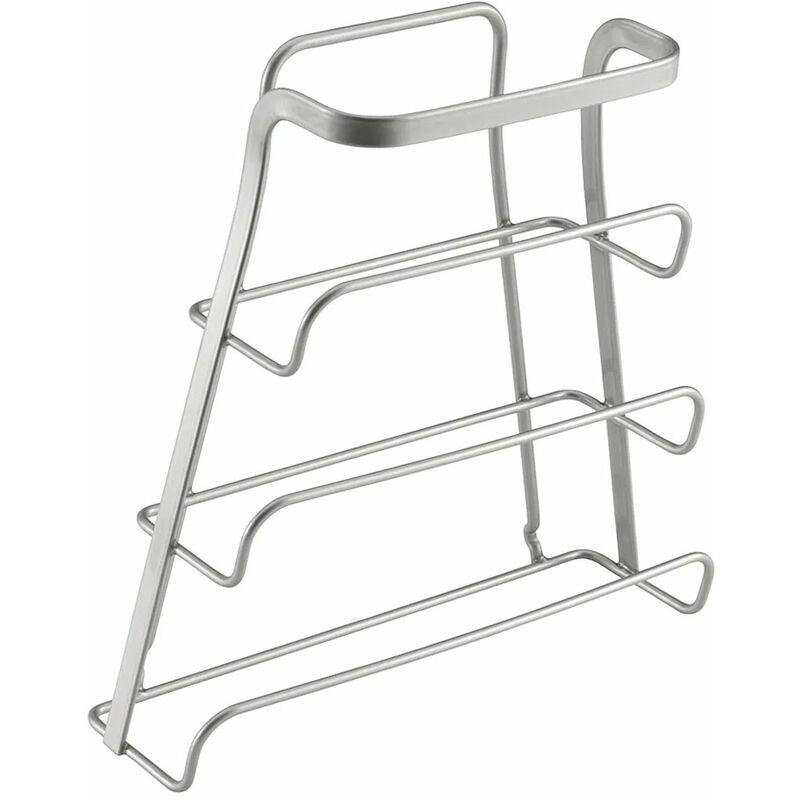 foto del prodotto porta coperchi eureka da cucina supporto mensole pentole metaltex