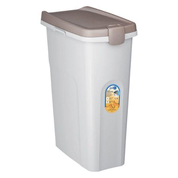 foto del prodotto porta crocchette bidone con ruote crock box petup portata 40 l fino a 15 kg di crocchette 1 ordine scegli lo sconto bzr5 bzr20 200 punti fedelt 