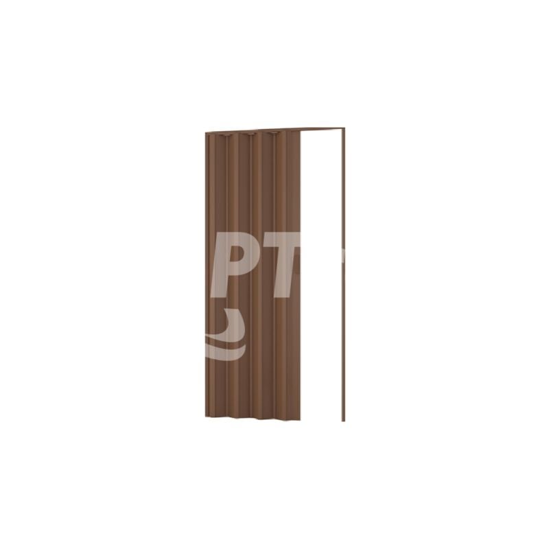 foto del prodotto porta d arredo per interno a soffietto misura noce cm 100x214
