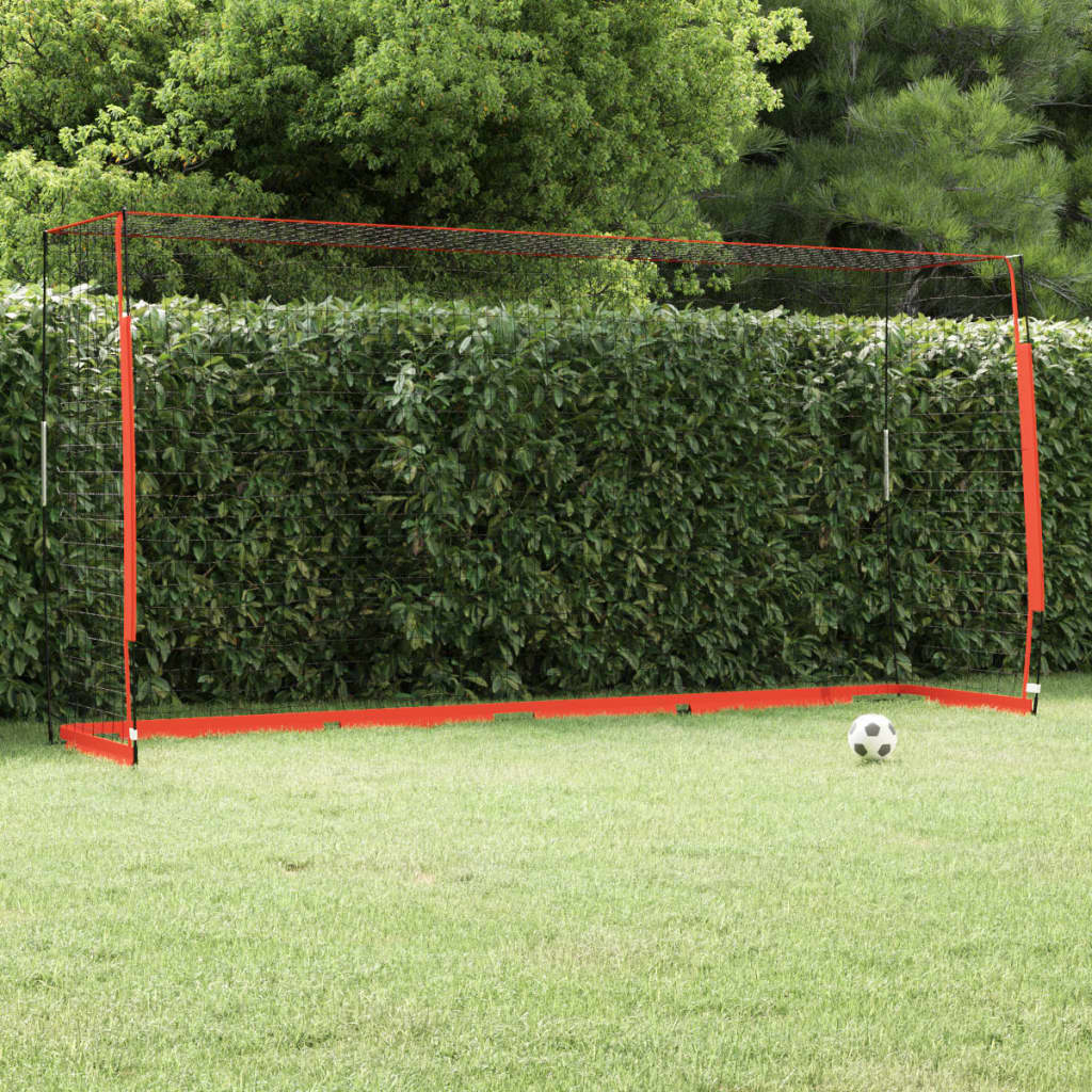 foto del prodotto porta da calcio 366,5x91x183 cm in acciaio